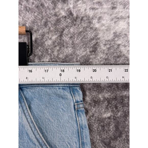 Mother Jeans 34 Womens Snacks! The Fun Dip Utility Puddle Wide Relax Denim - Picture 3 of 9